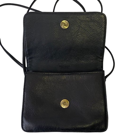 Vera Pelle Weave Woven Genuine Leather Crossbody Bag Multicolor Magnetic Flap - Picture 5 of 15